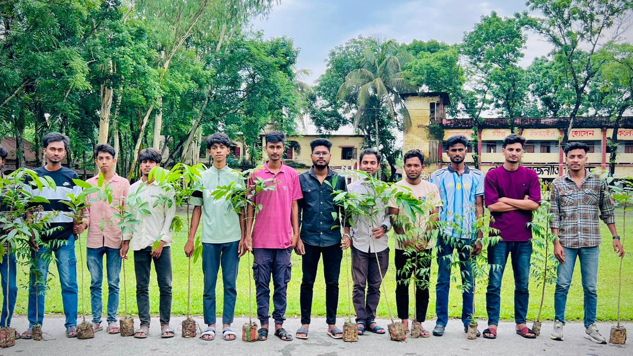 শহিদ রাষ্ট্রপতি জিয়াউর রহমানের মৃত্যুবার্ষিকীতে বৃক্ষরোপণ কর্মসূচি