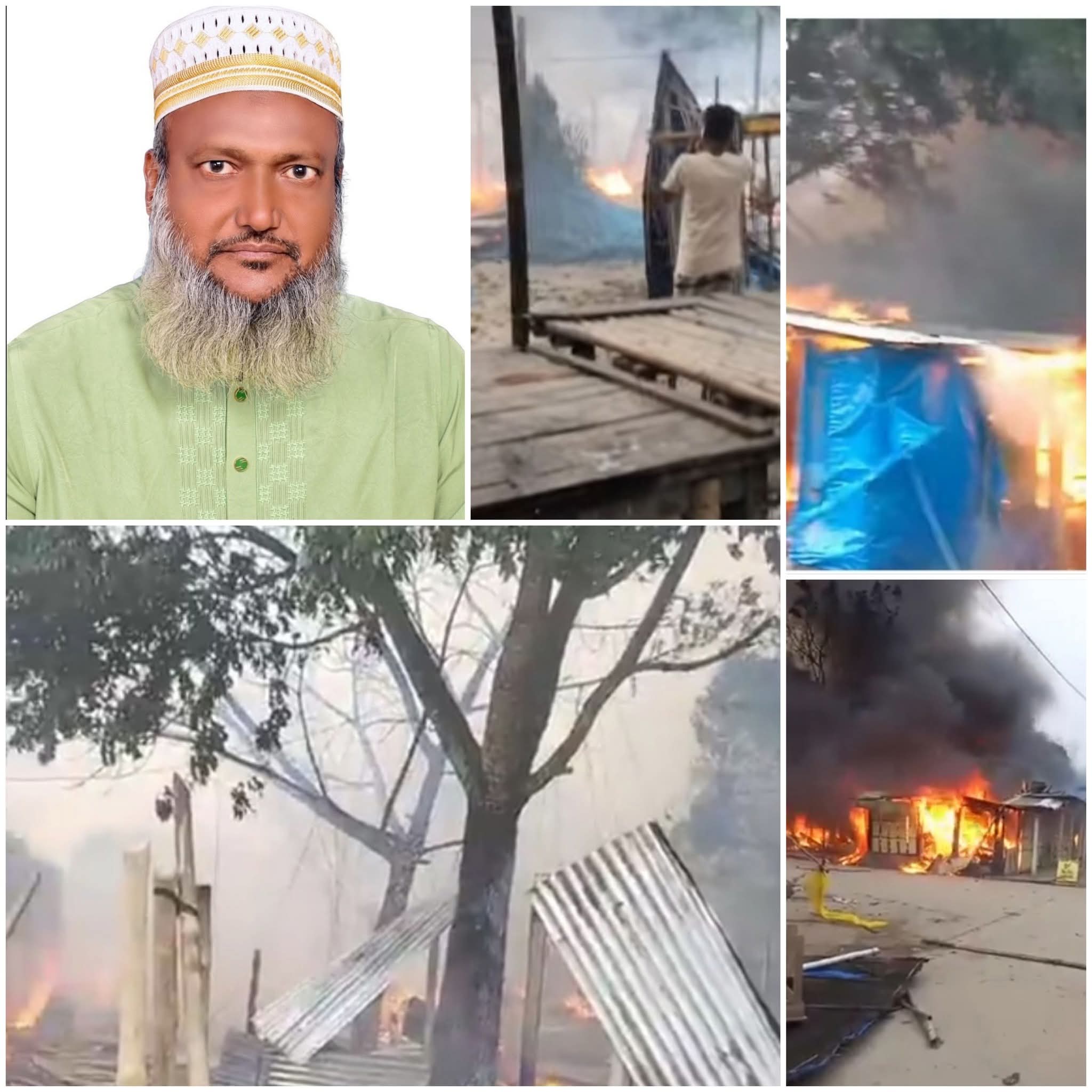 ভুরুঙ্গামারী বাজারে ভয়াবহ অগ্নিকাণ্ড: ক্ষতিগ্রস্ত ব্যবসায়ীদের পাশে দাঁড়ানোর আহ্বান এমপি আনোয়ারুল ইসলামের