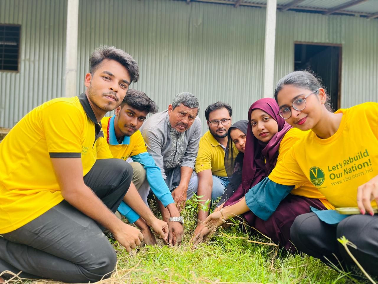 VBD মির্জাপুর উপজেলার আয়োজনে অনুষ্ঠিত হলো বৃক্ষরোপণ কর্মসূচি