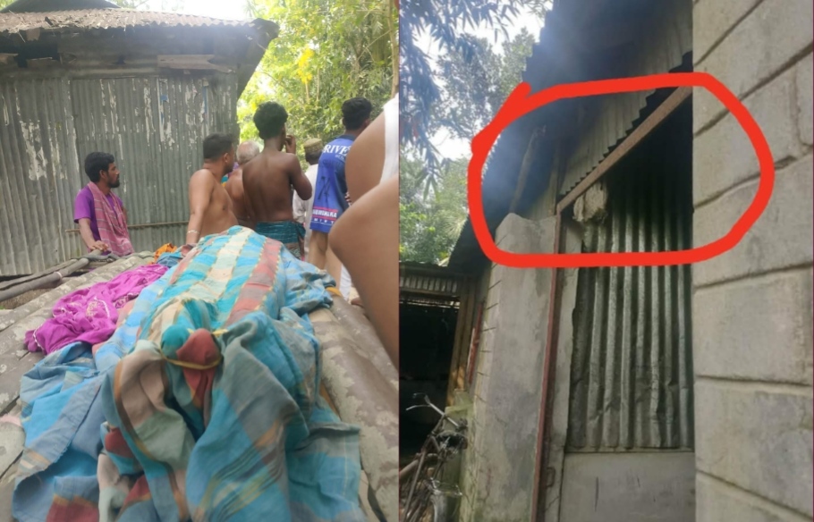 ঈদের দাওয়াত খেতে এসে বাড়ির গেটের ছাদ ধসে প্রাণ গেল ১১ বছরের শিশুর।