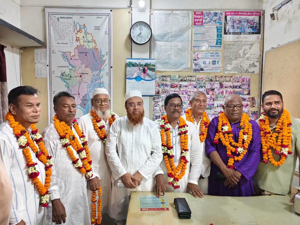 কুড়িগ্রাম রেড ক্রিসেন্ট নির্বাচনে শামসুল ইসলাম–মোস্তাফিজার প্যানেলের বিপুল জয়