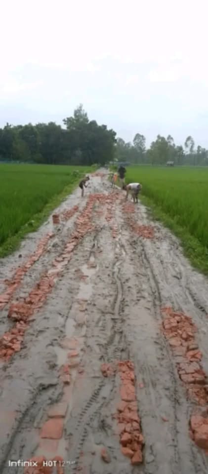 ‎বেলেরতল-গোড়াই সড়কের বেহাল দশা, চরম ভোগান্তিতে এলাকাবাসী ‎