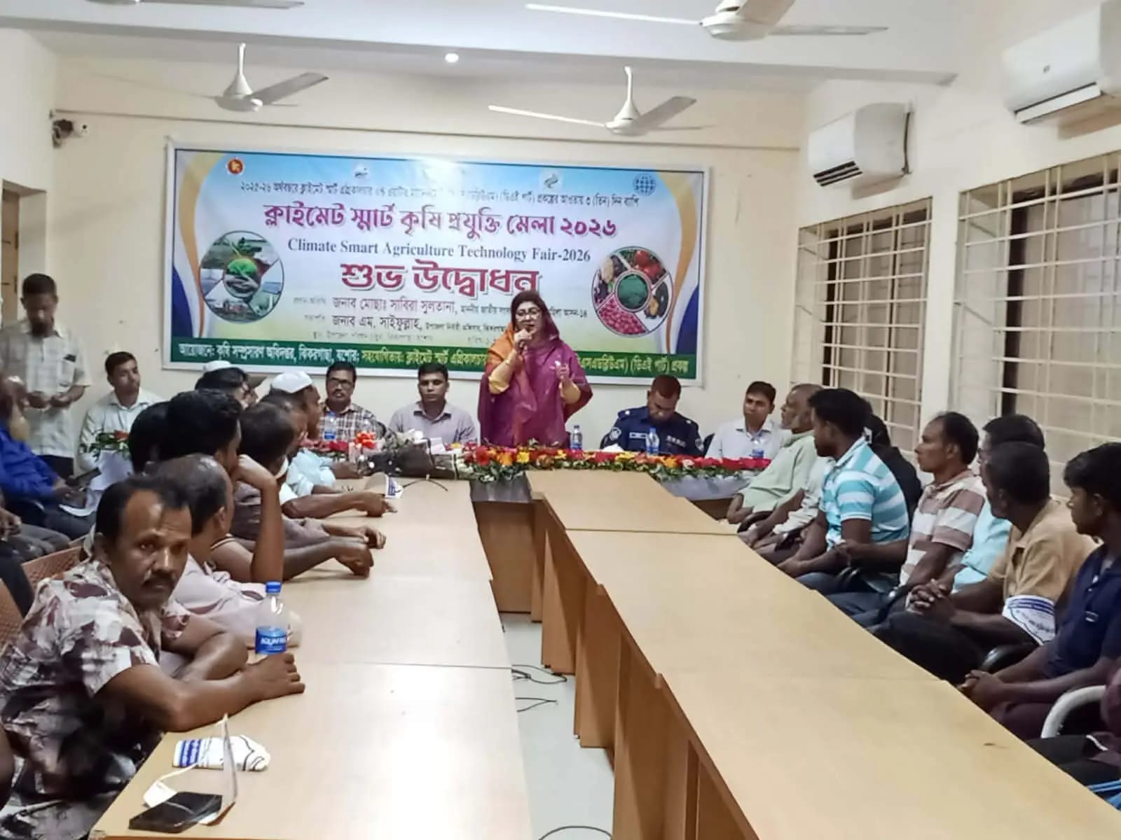 ঝিকরগাছায় ৩দিনব্যাপী কৃষি প্রযুক্তি মেলা উদ্বোধনী অনুষ্ঠানে এমপি-মুন্নি