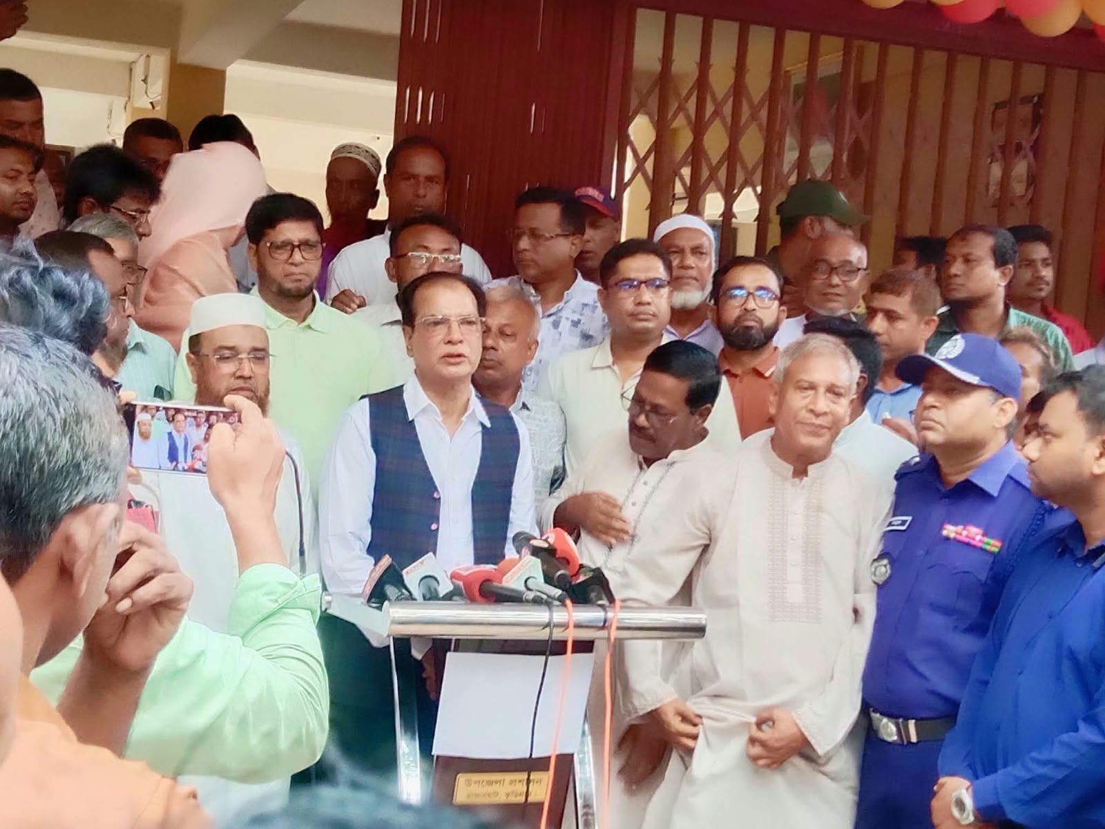 তিস্তা মহা পরিকল্পনা আমার জীবন সংগ্রামের একটি অংশ; ত্রাণ ও দুর্যোগমন্ত্রী অধ্যক্ষ আসাদুল হাবিব দুলু