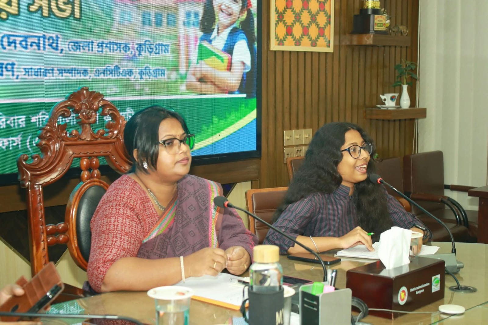 কুড়িগ্রামে শিশু অধিকার পরিস্থিতি নিয়ে মতবিনিময় সভা