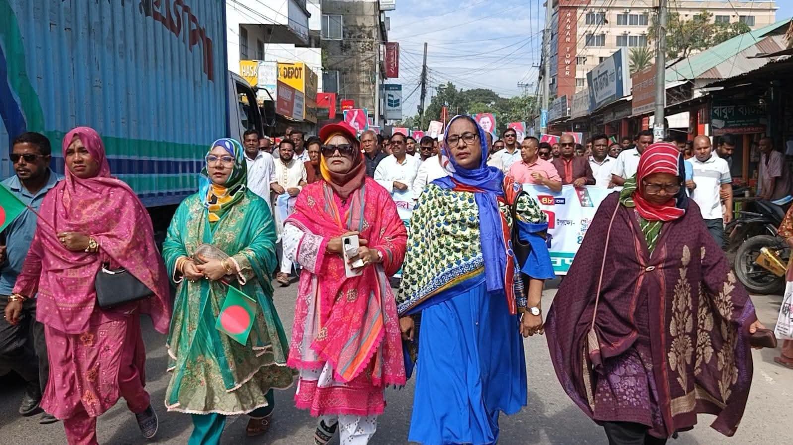 কুড়িগ্রামে যুবদলের ৪৮তম প্রতিষ্ঠাবার্ষিকীতে বর্ণাঢ্য র‍্যালি ও সমাবেশ
